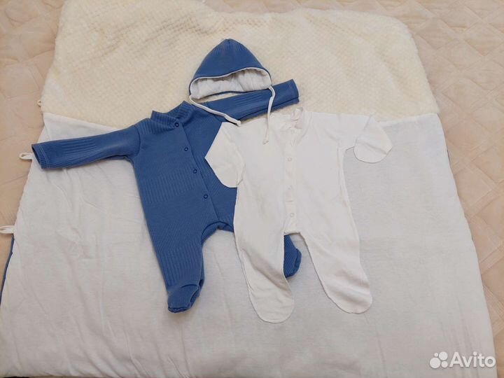 Одеяло на выписку весна-осень