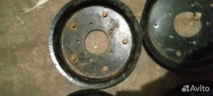 Диски на колёса от телеги мотоблока