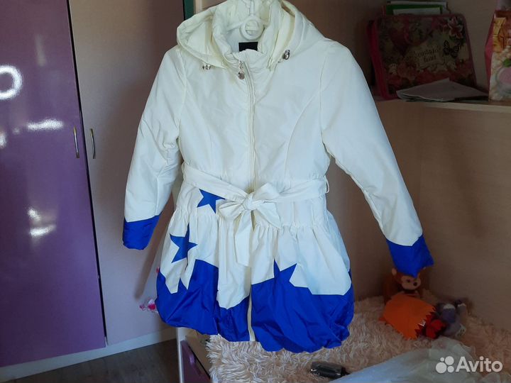 Куртка демисезонная для девочки 134