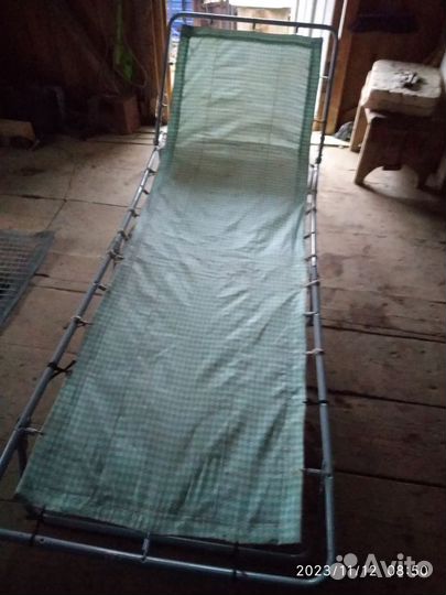 Раскладушка туристическая