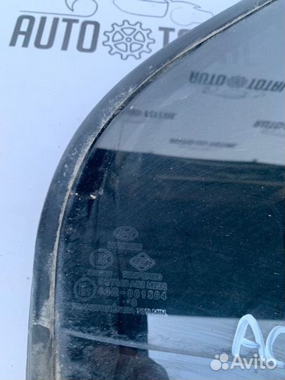 Стекло двери заднее правое Hyundai Accent