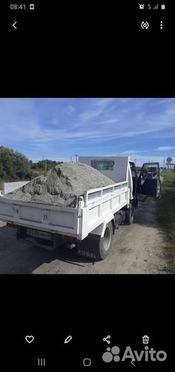 Щебень, песок,пгс,отсев от 2 до 4 тон
