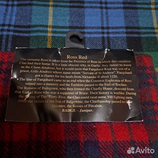 Шарф James Pringle Weavers Made in Scotland New