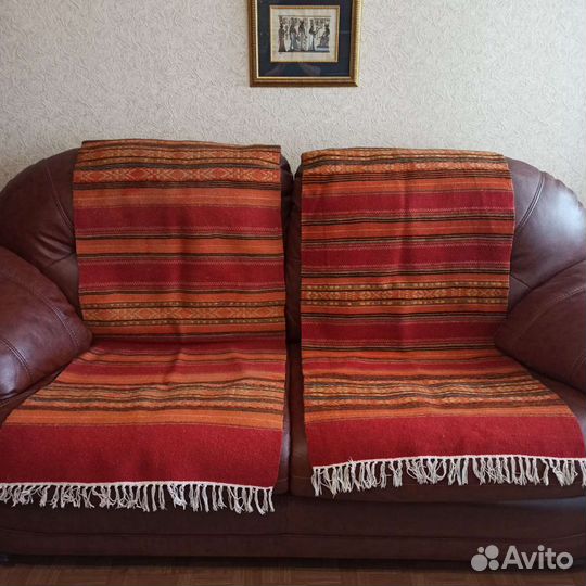 Пледы на мягкую мебель 2 комплекта