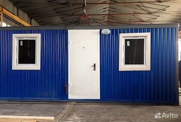 Прорабская бытовка (бк-19), размер 6*2,45м