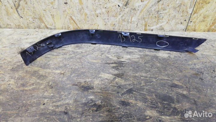 Молдинг заднего бампера левый Peugeot 607 рест