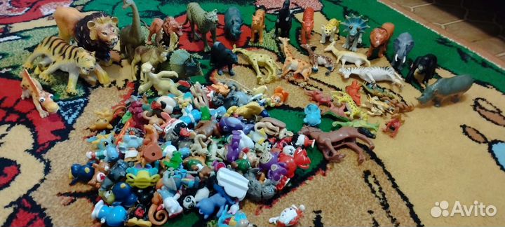 Животные и игрушки от киндера