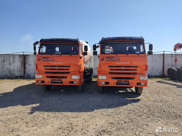 Автобетоносмеситель КамАЗ 6520, 2023
