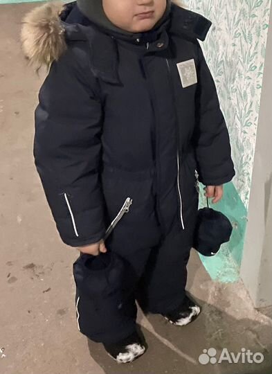 Зимний комбинезон для мальчика 110