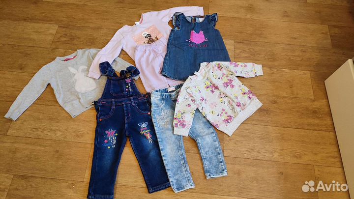 Детские вещи пакетом для девочек