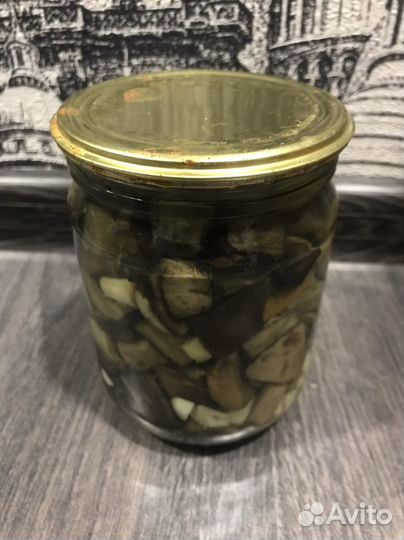 Грибы опята/красноголовики маринованные