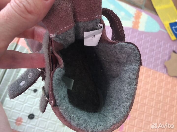 Ботинки демисезонные для девочки 23 Котофей