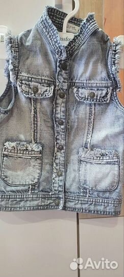 Жилетка для девочки 110