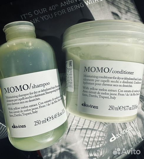 Davines momo шампунь+кондиционер