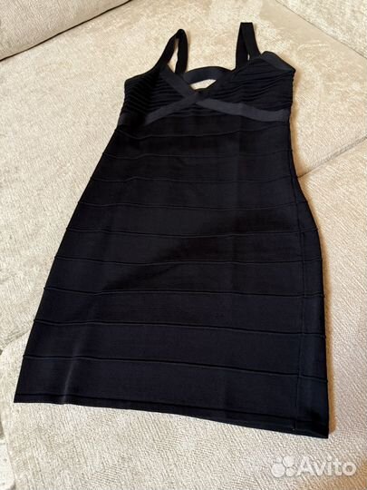 Платье 44 М черное женское с открытой спиной