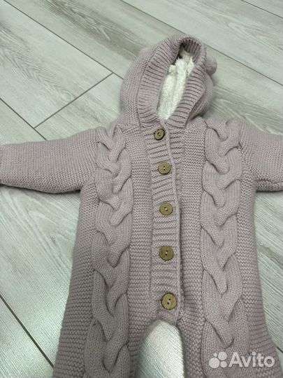 Комбинезон утепленный для девочки 62