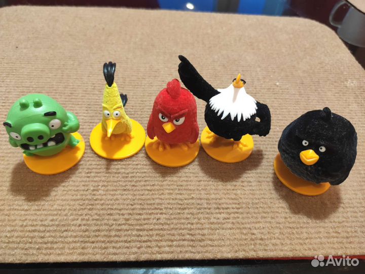 Angry Birds sweet box и happy meal
