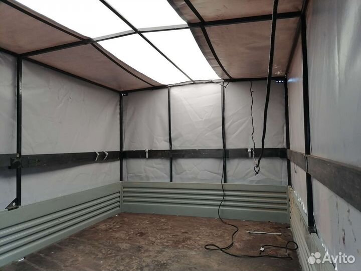 Тент с бортовой платформой на УАЗ ГАЗЕЛЬ