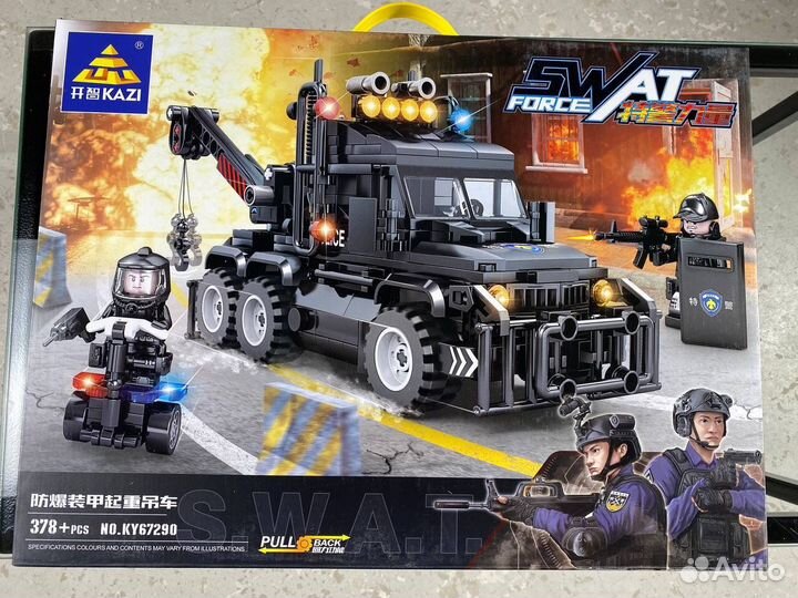 Конструктор Lego swat Police