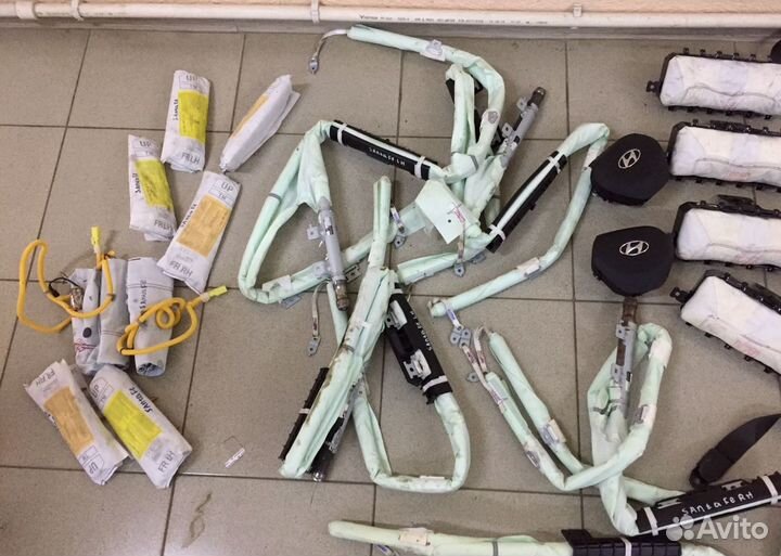 Подушка в руль ремень Hyundai Santa Fe 4 20год