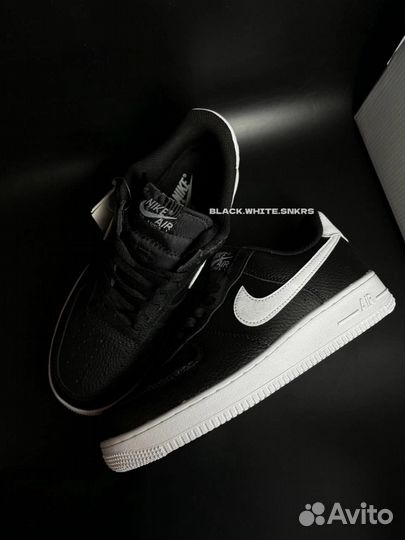 Nike Air Force 1 Black and White