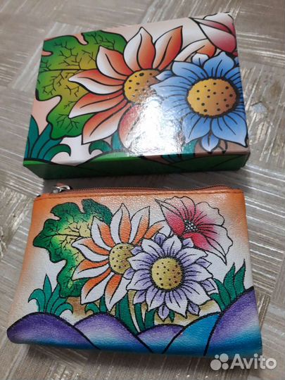 Кошелек женский кожаный новый