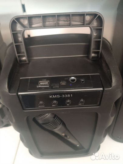 Портативная колонка kimiso KMS-3381 с микрофоном