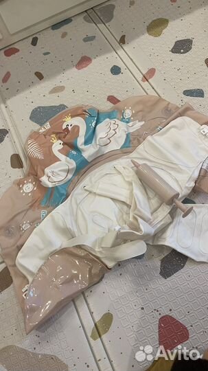 Надувной круг для малышей happybaby