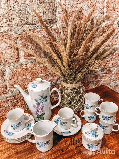 Фарфоровый кофейный сервиз Porselana