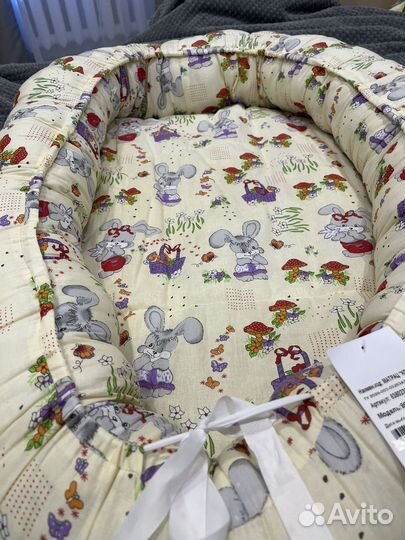 Кокон для новорожденных новый