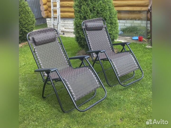 Кресло шезлонг для дачи