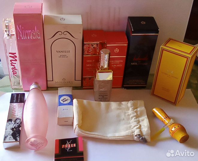 Флаконы баночки упаковка парфюмерные 1988-2010г/02