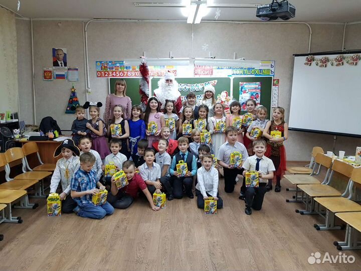 Дед Мороз и Снегурочка Курган на дом, в школу, в д