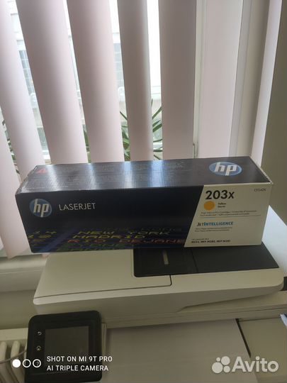 Картридж для принтера hp cf542x оригинал