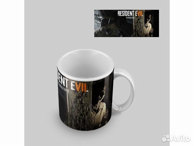 Кружка с картинкой Resident Evil 7