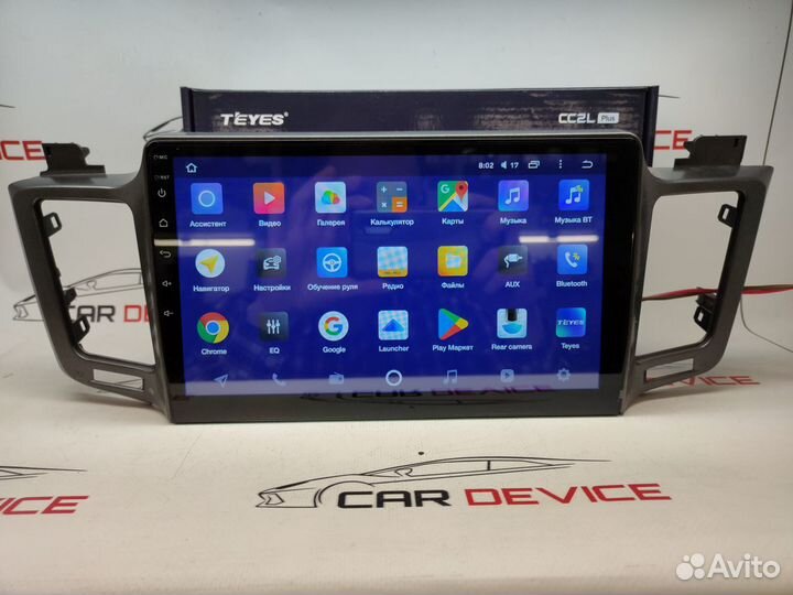 Магнитола Toyota Rav4 2012-18 CC2L Teyes 2/32
