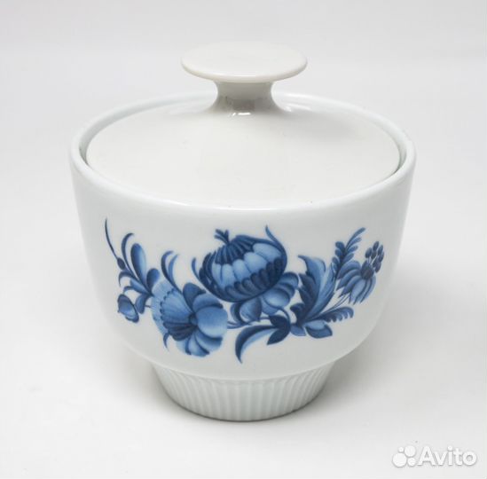 Сахарница и молочник Колдитц, ГДР, 