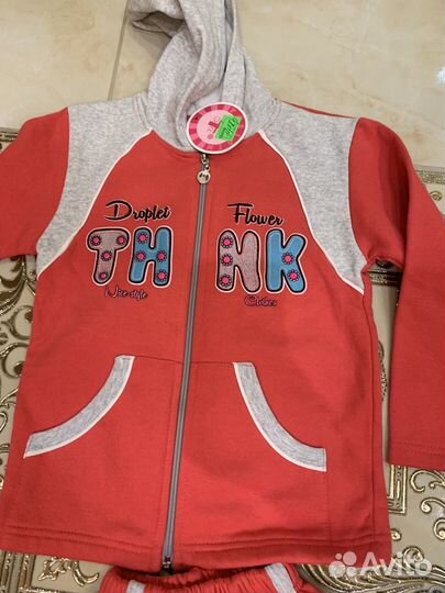 Пакет новых вещей на девочку 122 128