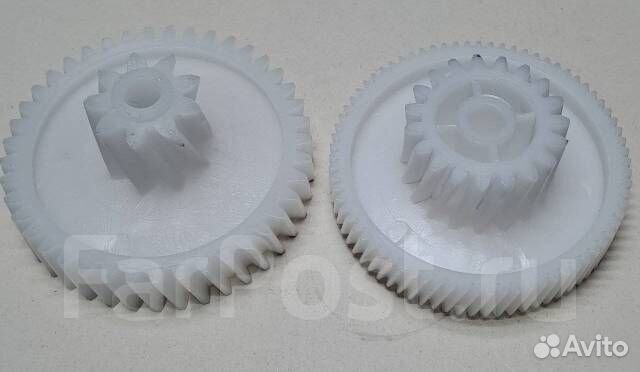 Блок шестерёнок мясорубки Умелица 41/9 з (66х23мм)