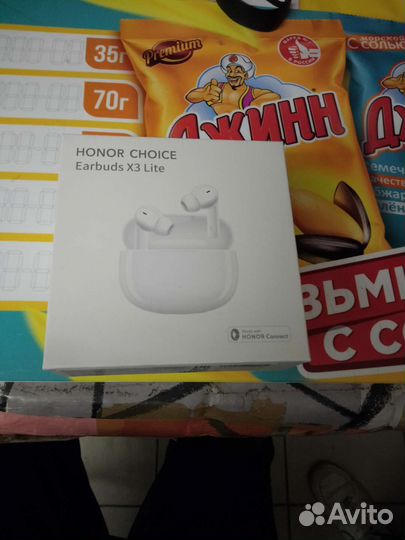 Беспроводные наушники honor
