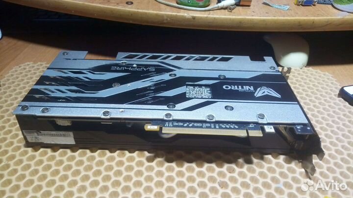 Sapphire nitro + rx570 4 гб