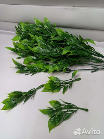 Искусственная зелень для букетов, листья