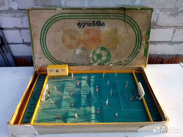 Настольная игра футбол. СССР