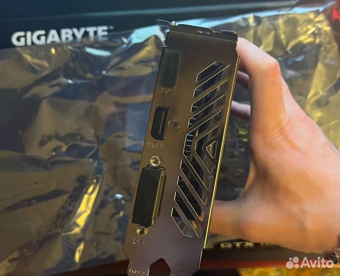 Видеокарта gigabyte GeForce GTX 1050 Ti D5 4GB
