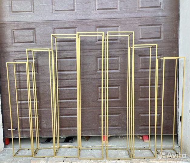 Стойки для цветов на свадьбу мероприятие продажа