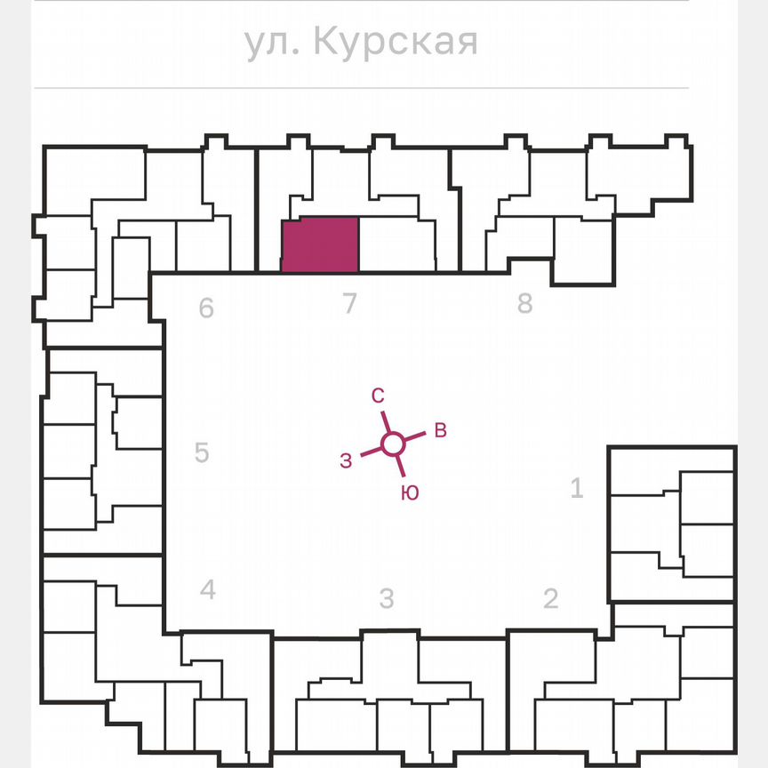2-к. квартира, 58,9 м², 5/10 эт.
