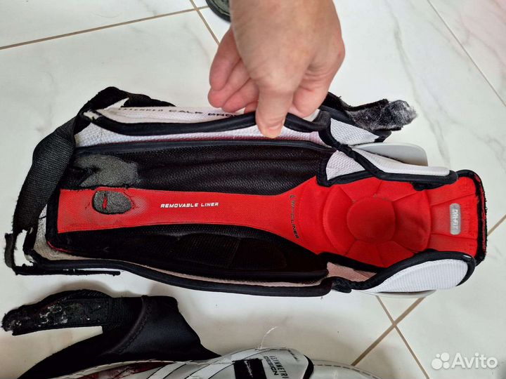 Щитки хоккейные bauer vapor sr