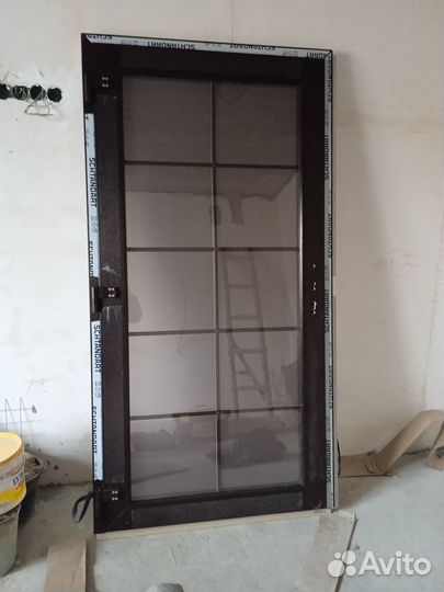 Дверь пластиковая пвх входная теплая