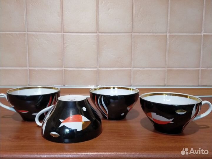 Чайные пары,сервиз,вазы.Винтаж