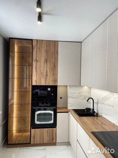 Кухня на заказ угловая кухонный гарнитур